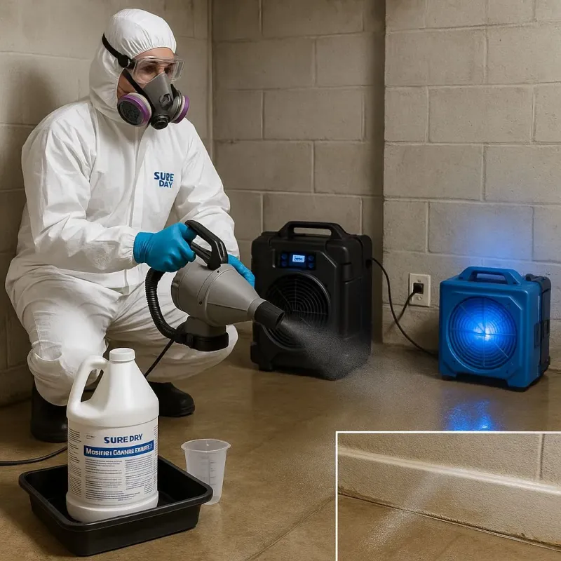 Sanitization and Odor Removal process in Dorneyville, PA