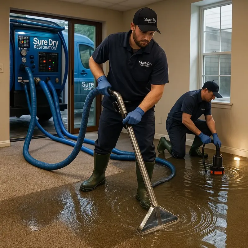 Water Extraction and Removal process in Dorneyville, PA